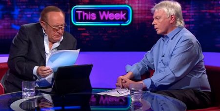 Andrew Neil was left somewhat nonplussed by David Icke's claims