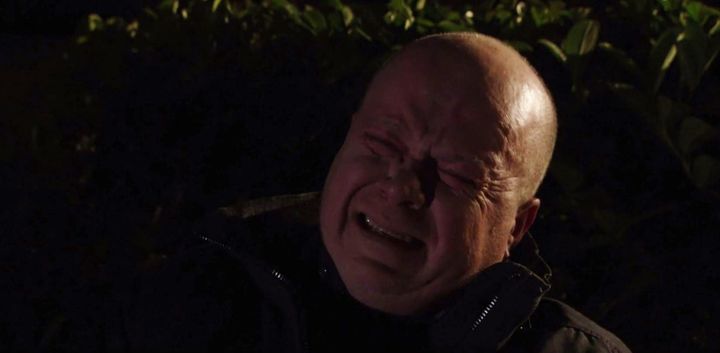 Phil Mitchell was trying to come to terms with his mother's death