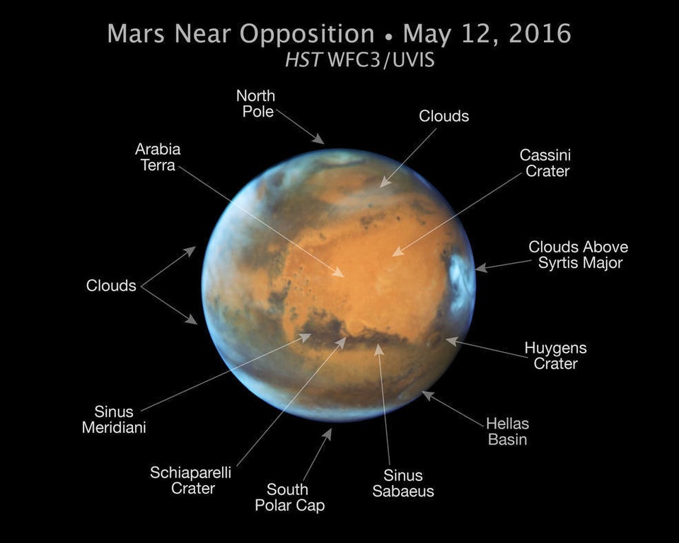 NASA Hubble Telescope Captures Stunning Portrait Of Mars HuffPost UK
