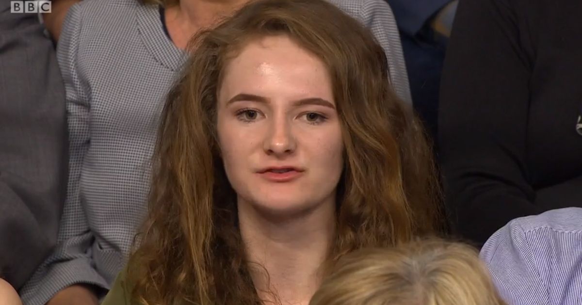 Bbc Question Time Schoolgirl Takes On Tories Over Ipads For Prisoners