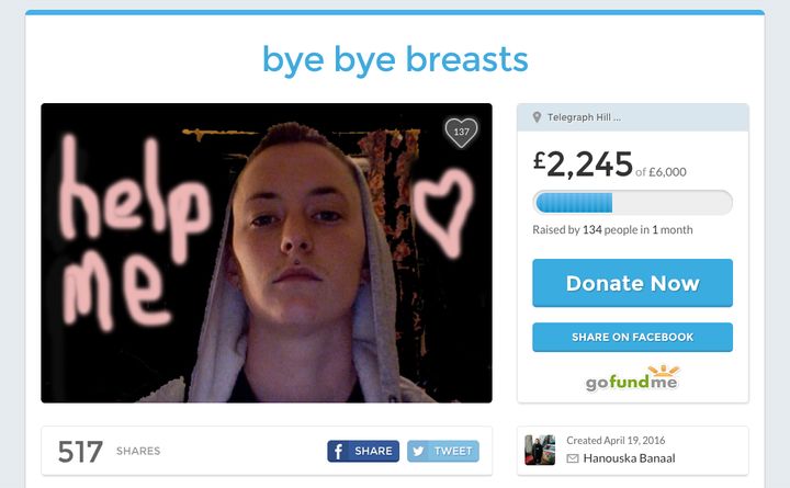 Ellis has created a Go Fund Me account to fund surgery