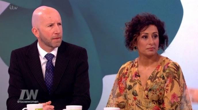 Saira Khan appeared on 'Loose Women' alongside husband Steve