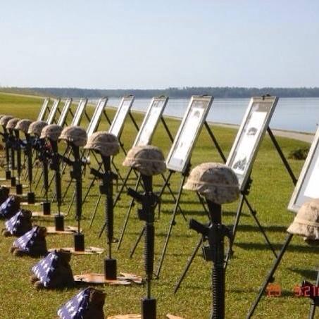 Memorial service for Marines of 1st Battalion, 6th Marines- May 2007 