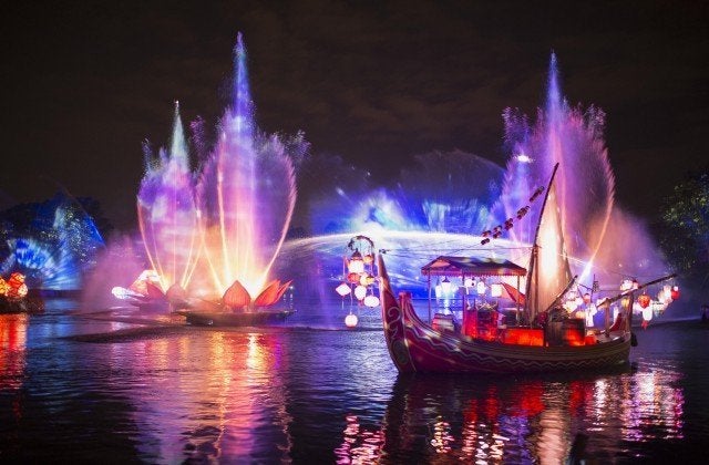 Disney's "River of Lights" attraction.