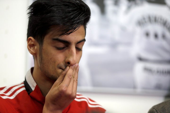 Mourad Laachraoui, a Belgian Taekwondo athlete and brother of Najim Laachaoui, one of the Brussels suicide bombers, pict