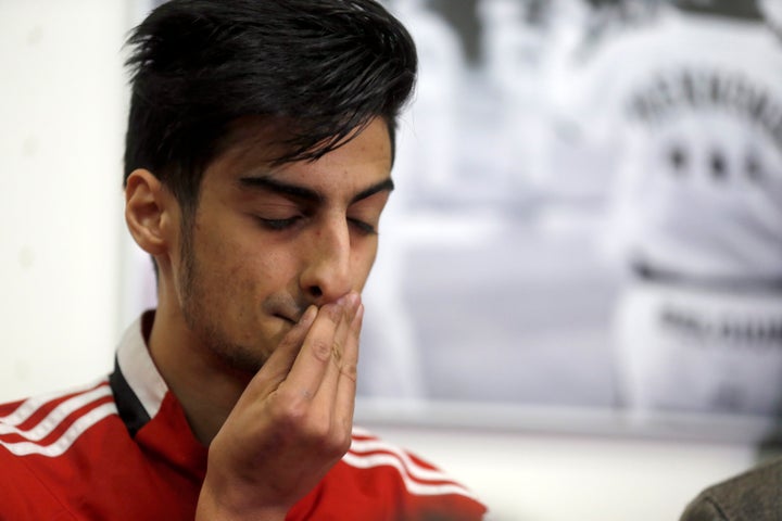 Mourad Laachraoui, a Belgian Taekwondo athlete and brother of Najim Laachaoui, one of the Brussels suicide bombers, pictured in Brussels in March 2016.