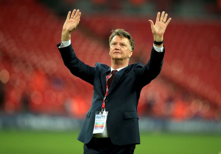 Louis Van Gaal didn't even move his hips during his victory dance