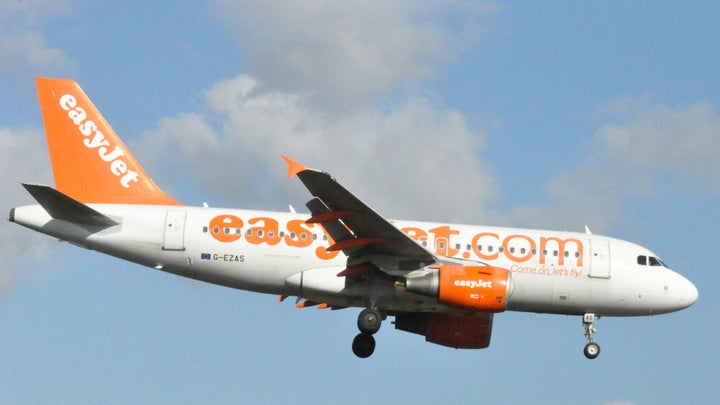 <strong>An easyJet flight from Glasgow to Majorca was diverted because of a "disruptive" group of passengers. (File image).</strong>