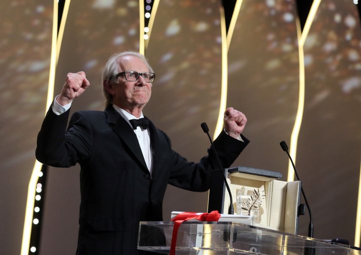 Ken Loach wins the Palme D'Or at Cannes Film Festival for his new film I, Daniel Blake.