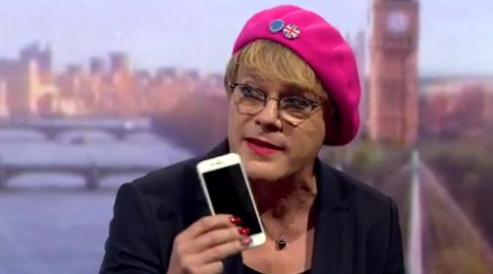 Eddie Izzard, comedian and EU remain campainger, will embark on a huge tour to get young people registered to vote