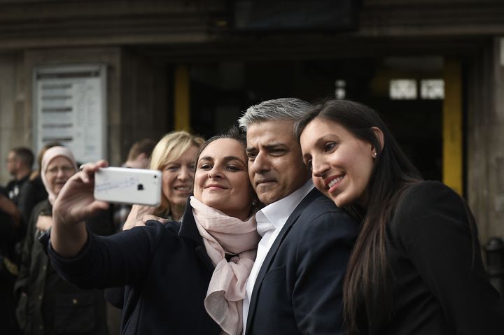 Selfie time with the Mayor
