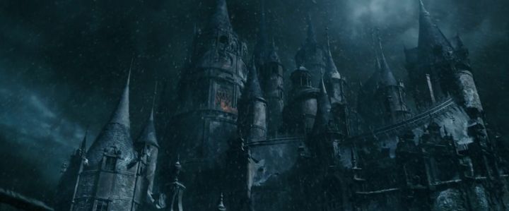 The Beast's eerie castle is even spookier in live action