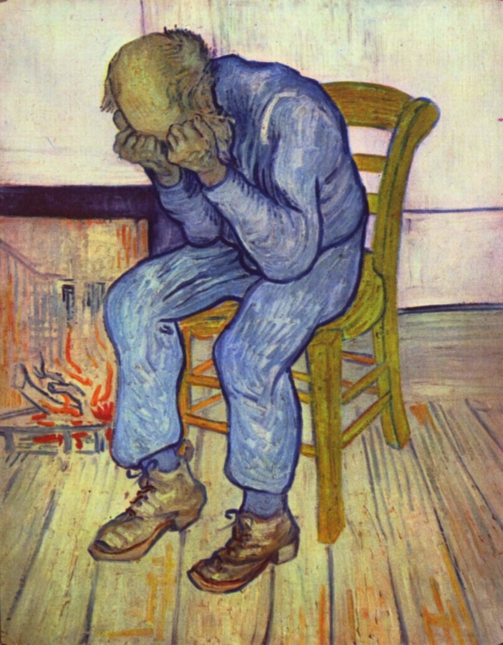 Vincent van Gogh, "Sorrowing old man (At Eternity's Gate)," 1890