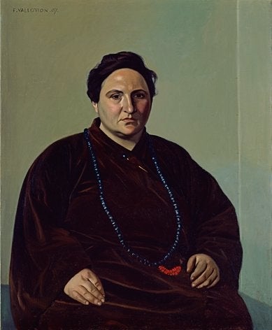 Félix Vallotton, "Portrait of Gertrude Stein," 1907