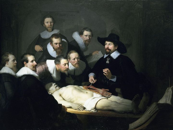 Rembrandt, "The Anatomy Lesson of Dr. Nicolaes Tulp," 1632