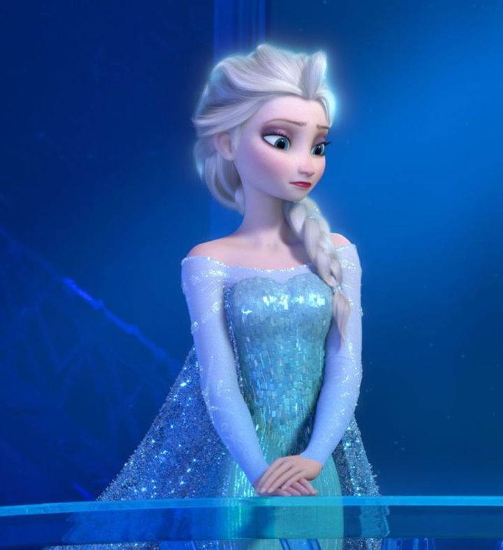 Elsa was one of the central characters in Disney's 'Frozen'