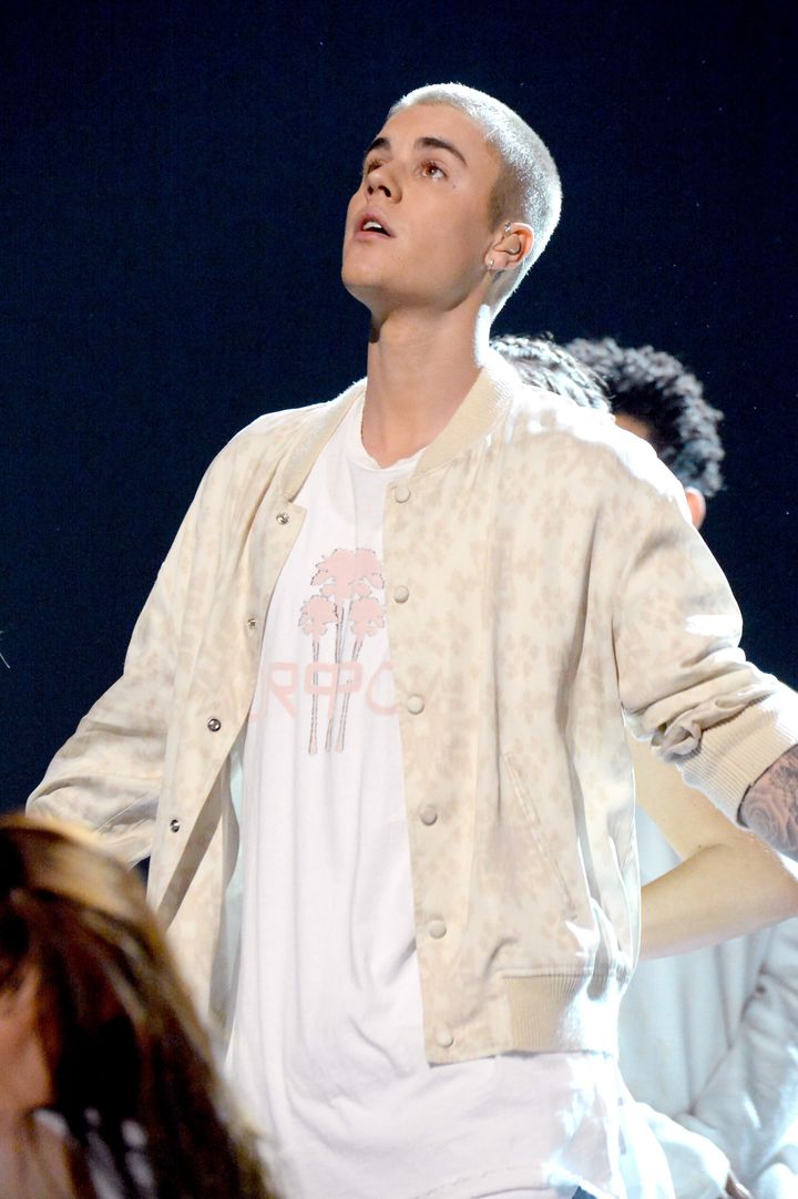 Recording artist Justin Bieber performs onstage during the 2016 Billboard Music Awards at T-Mobile Arena on May 22, 2016 in Las Vegas, Nevada.