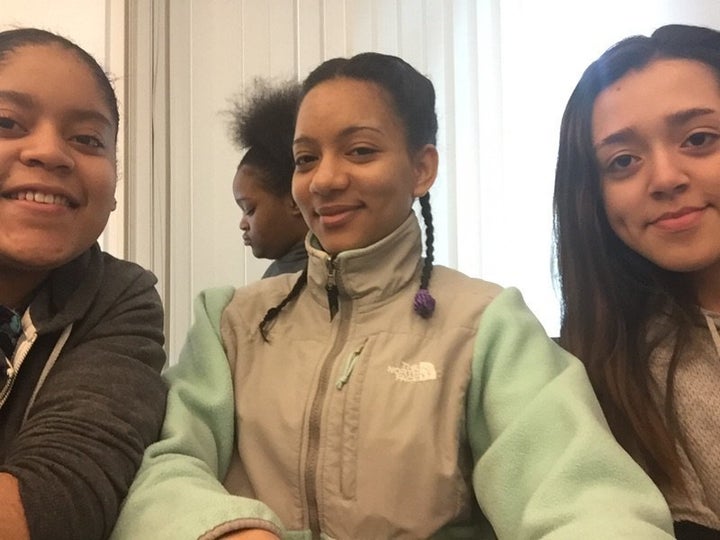 Participants in the coding club.
