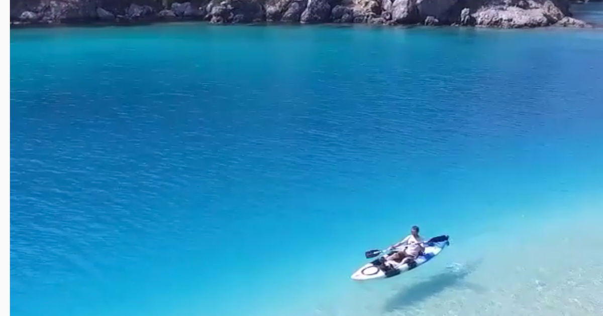 Голубая Лагуна в Турции Oludeniz