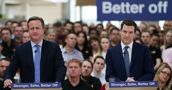 David Cameron and George Osborne