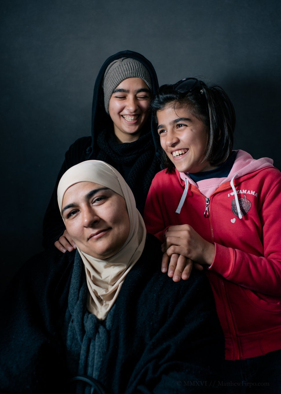 Ghoson and her two daughters fled Damascus two years after her husband -- a soldier in Bashar Assad's army -- disappeared. Bu