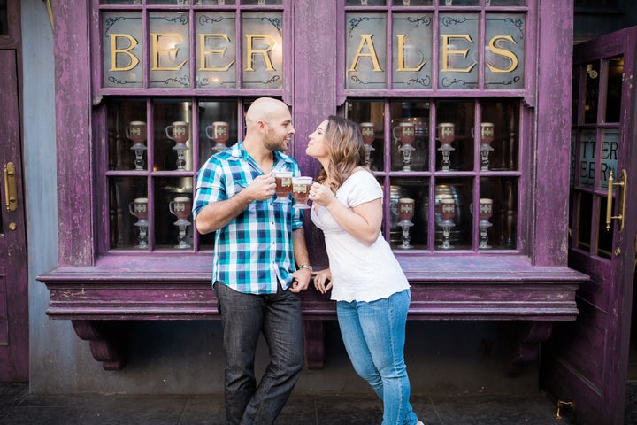 Butterbeer is perfect for an engagement toast.