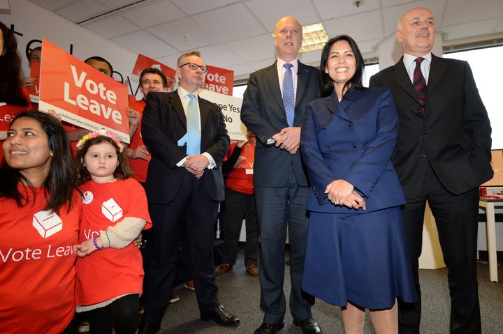 Michael Gove, Chris Grayling, Priti Patel and Iain Duncan Smith of Vote Leave. Gove, Patel and Duncan Smith have all praised the IFS in the past
