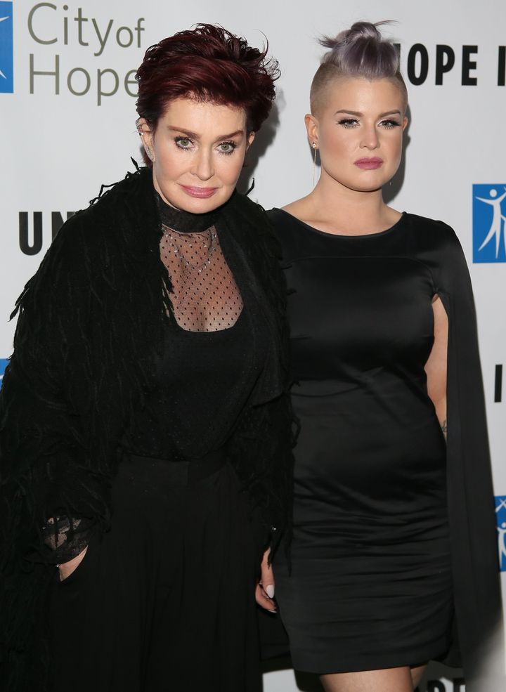 Sharon and Kelly Osbourne