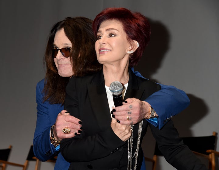 Ozzy and Sharon earlier this week