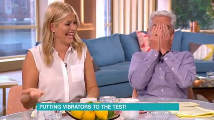 Holly Willoughby dropped another hilarious innuendo on 'This Morning'