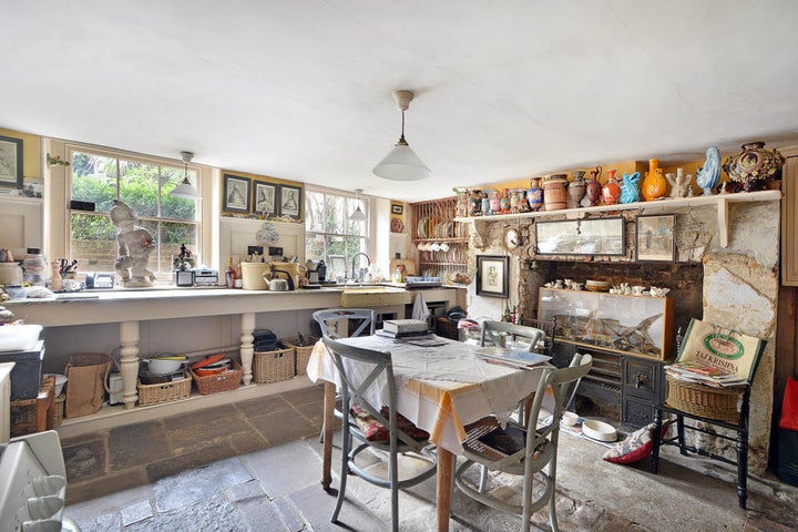 Most of the rooms have their original stone-flagged floors