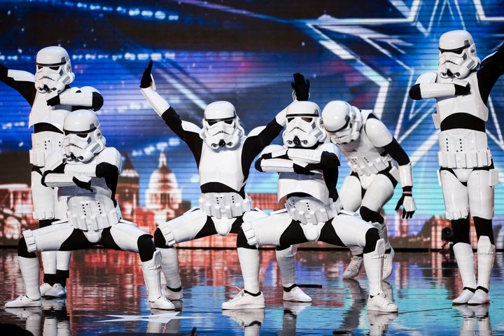 <strong>Boogie Storm at their original 'BGT' audition</strong>