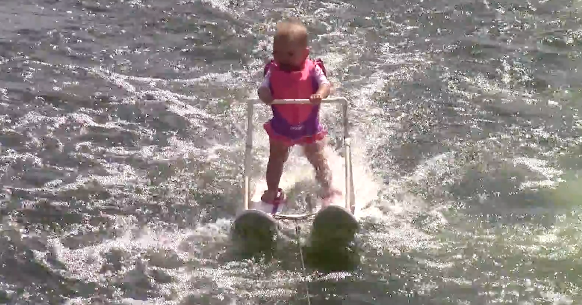This 6MonthOld Baby Is A Water Skiing Champ HuffPost