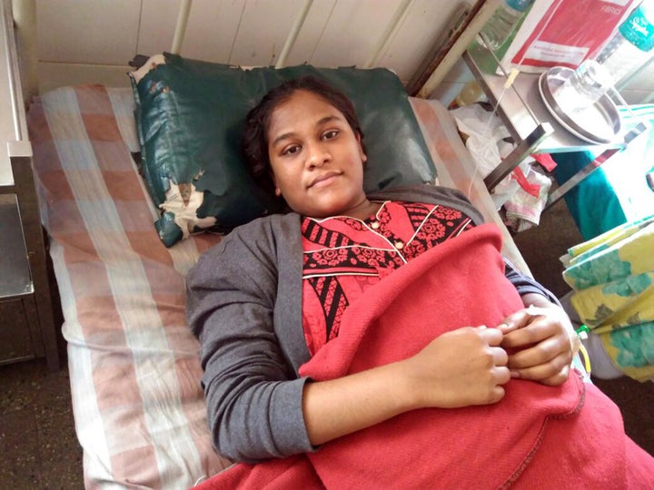 Nandini gave birth to a baby weighing 15lbs on Monday 23 May 