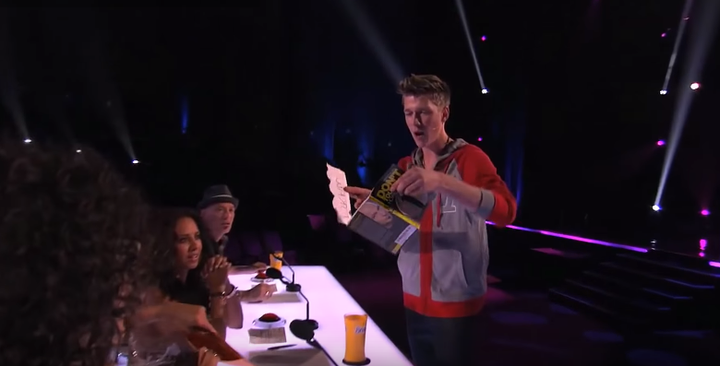 Collins Key got a similar reaction when he appeared on 'America's Got Talent' in 2014