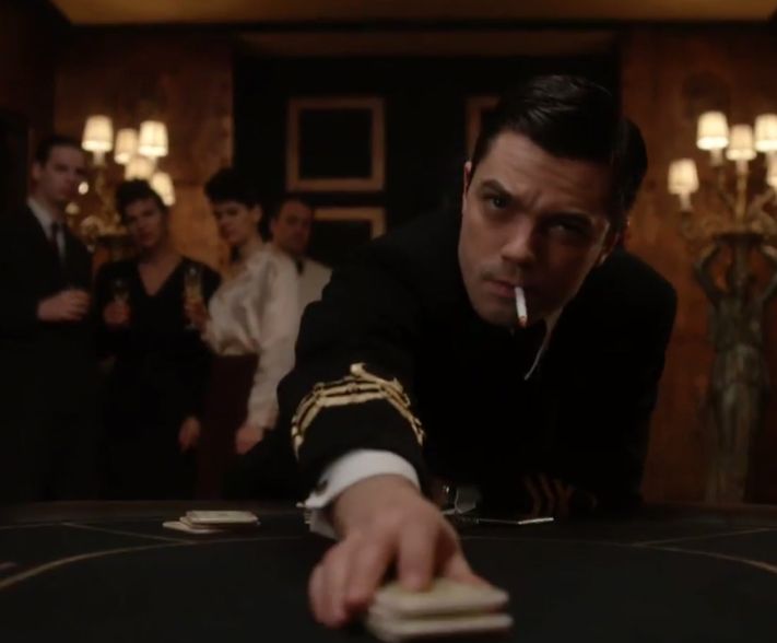 Dominic Cooper played Ian Fleming on screen
