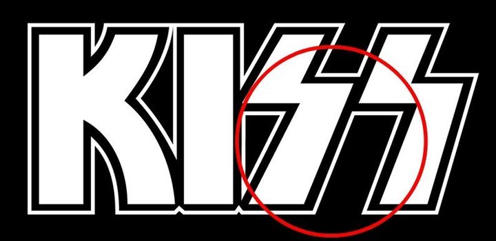 The KISS logo still looks almost exactly like Stanley's original design.