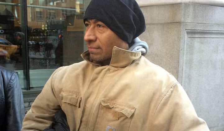 Antonio Tizapa, the father of Jorge Antonio Tizapa, one of the 43 Mexican students who disappeared, poses for a photo at the City University of New York, in Manhattan, Wednesday, March 18, 2015. Tizapa said he has lost his faith in the Mexican government to carry out the investigation because they have lied in the past.