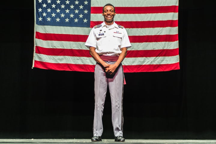 Idrache, who recently graduated from West Point.