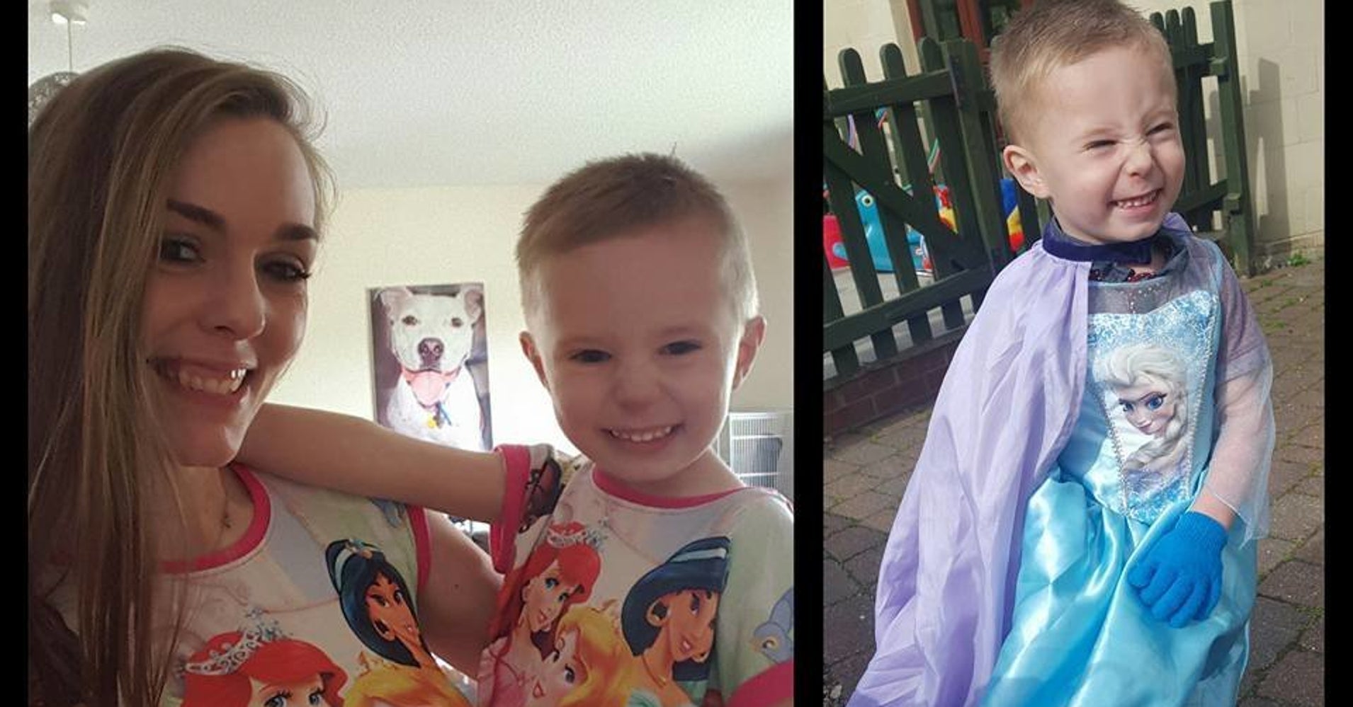 Mom Strikes Back At Stranger Who Shamed Her Son For His Princess Dress Huffpost