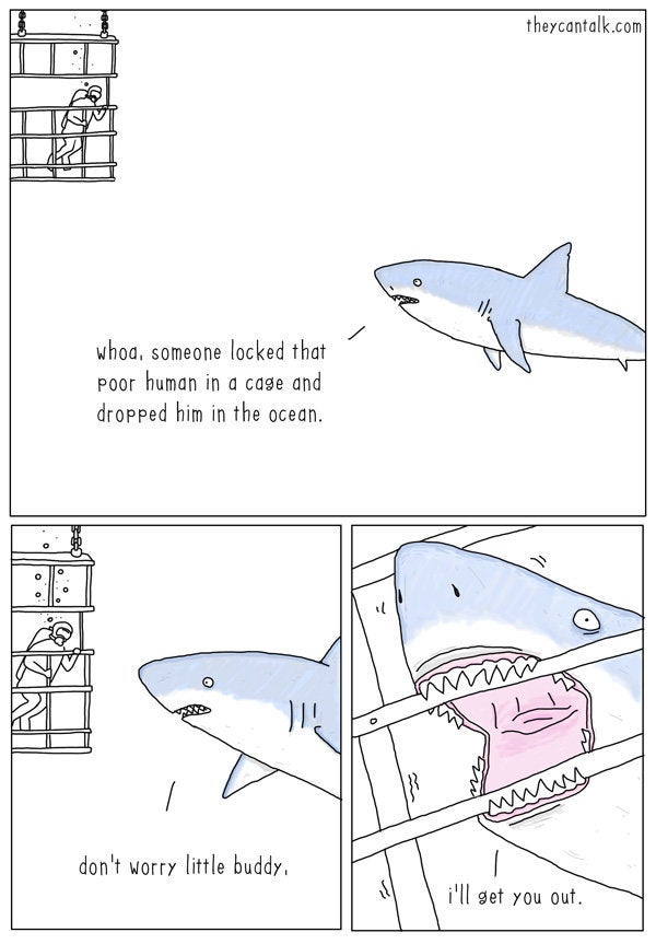 Comics Purr-fectly Capture What Animals Would Say If They Could Talk | HuffPost Good News Comics Purr-fectly Capture What Animals Would Say If They Could Talk | HuffPost Good News