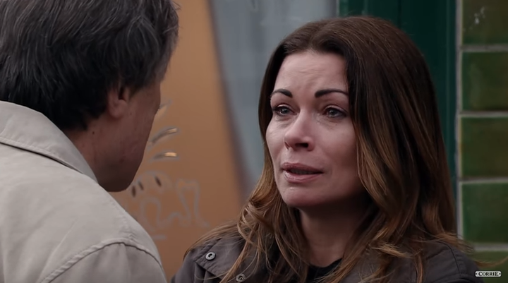 Carla's emotional exit aired in May 2016