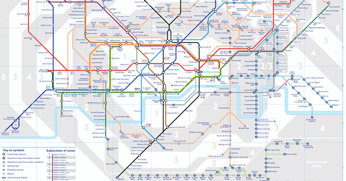 New Tube Map Gets A Revamp With Tram Lines | HuffPost UK News