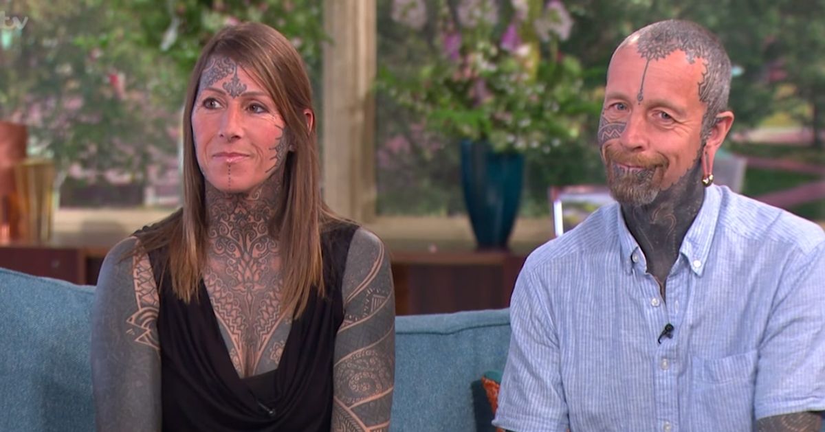 Britain S Most Tattooed Couple Appear On Itv S This Morning Huffpost Uk Life