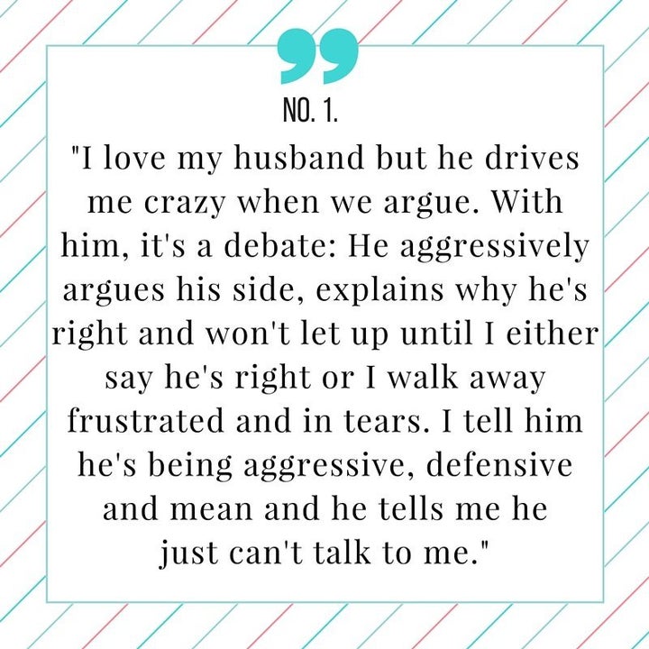 5 Problems Husbands And Wives Have While Arguing Solved By Therapists Huffpost Life