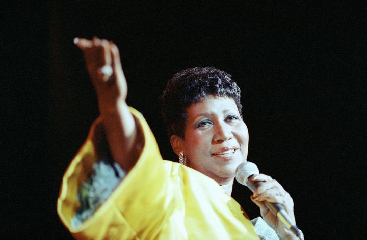 Among Aretha Franklin's most famous hits was her signature song,