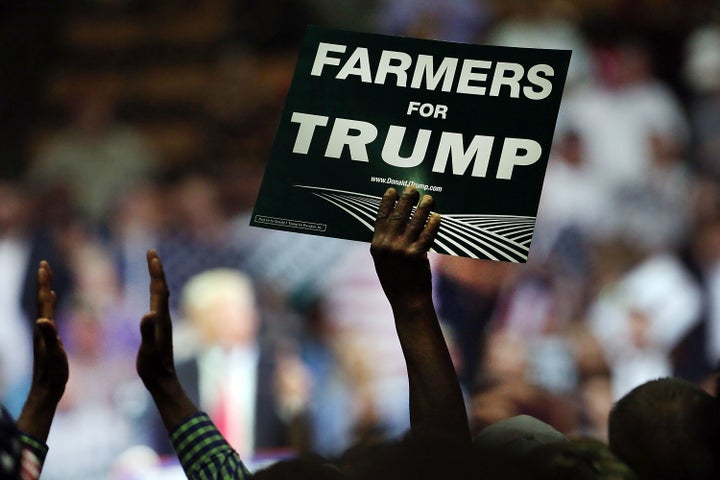 Trump has been campaigning in California ahead of the state’s June 7 primary.