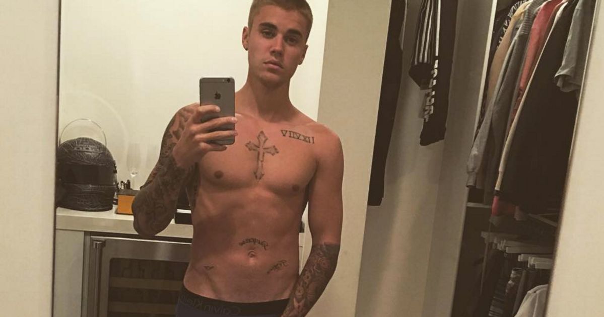 Is That Justin Bieber's Real Body At Last In The Calvin Klein