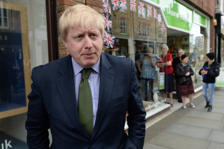 <strong>Boris Johnson said David Cameron was having a 'corrosive' impact on the public's trust in politicians.</strong>