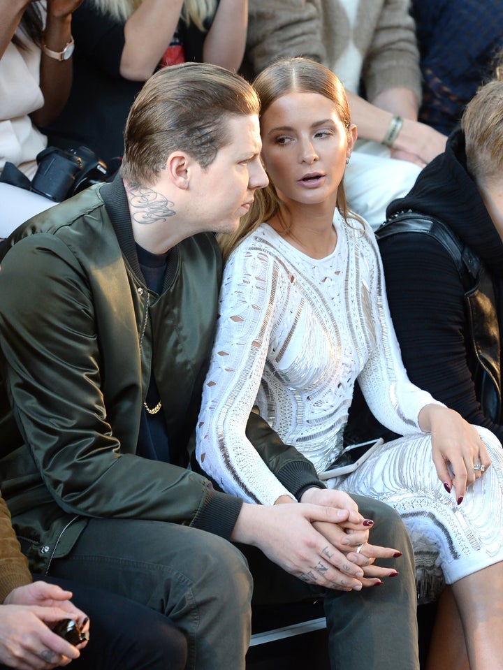 <strong>Professor Green and Millie Mackintosh last year</strong>